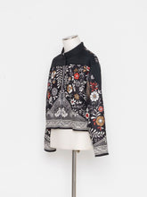画像をギャラリービューアに読み込む, 5262017O ボタニカルプリント ショートジャケット
